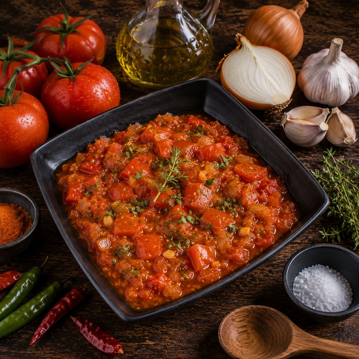Rougail de tomates