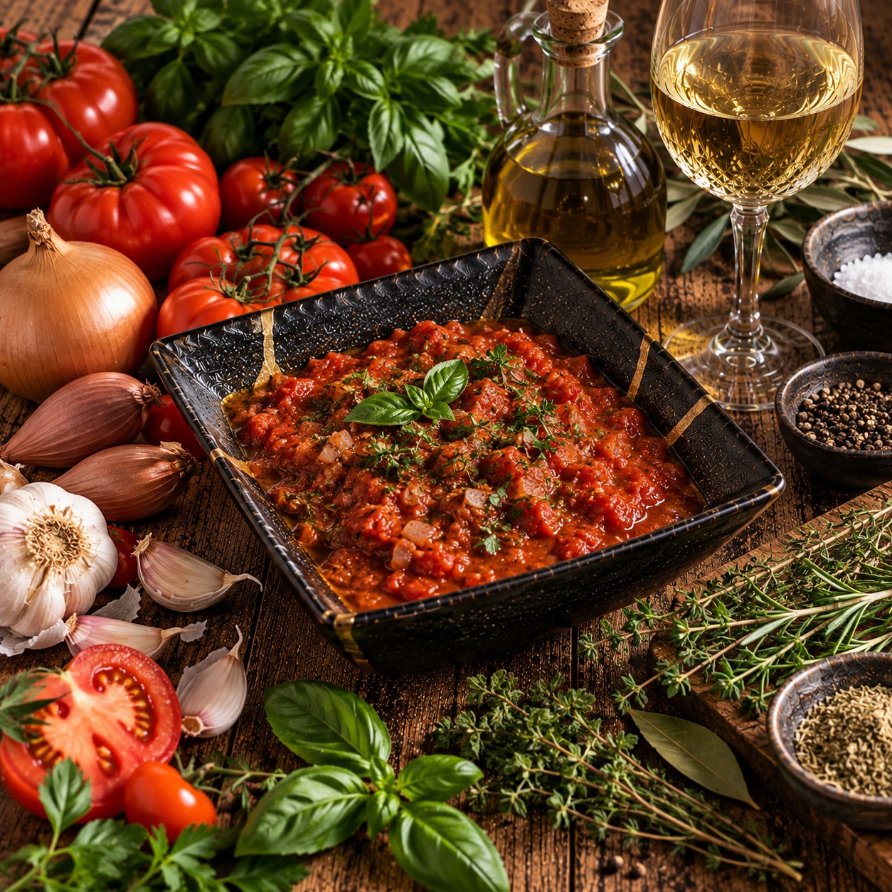 Sauce tomate provençale