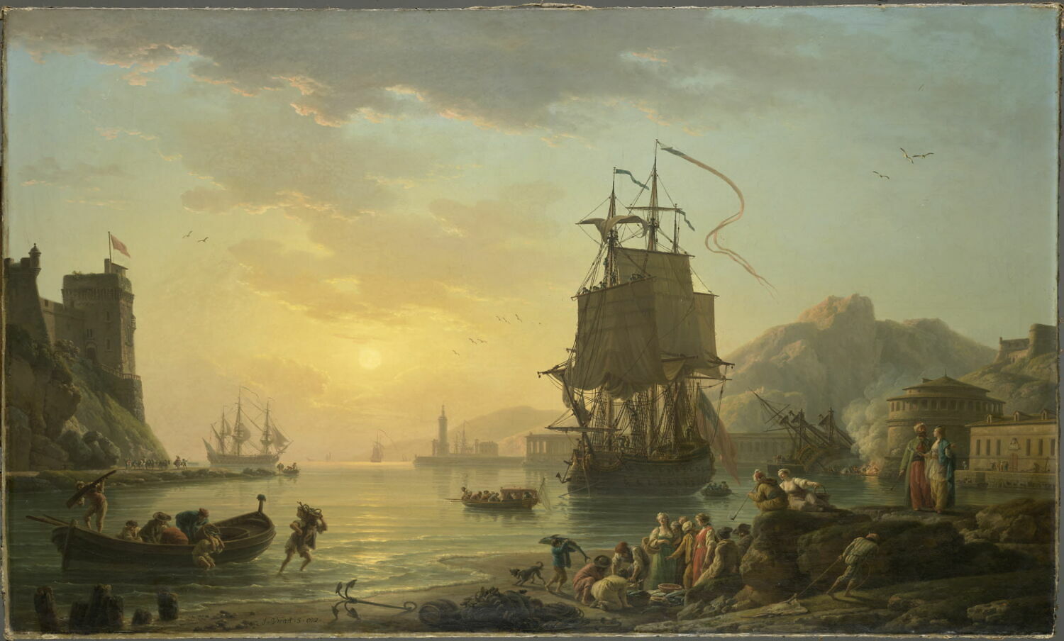Bourride de poissons et crustacés
