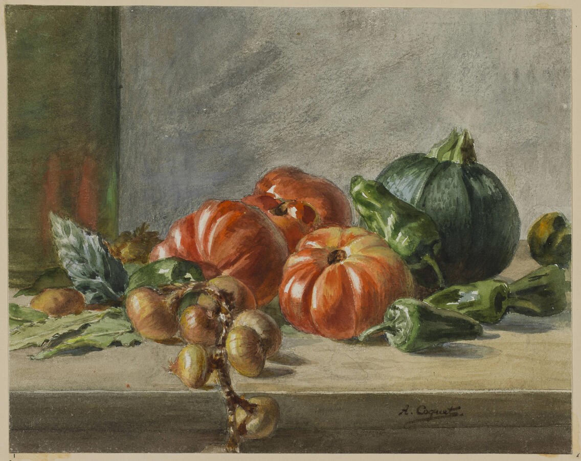 Soupe glacée de courgettes à la menthe