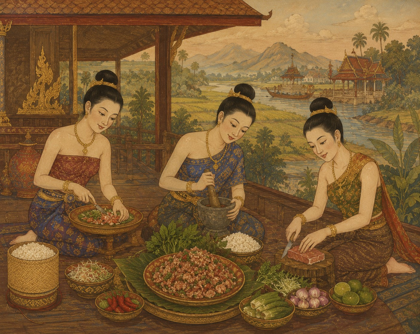 Tartare de bœuf thaï