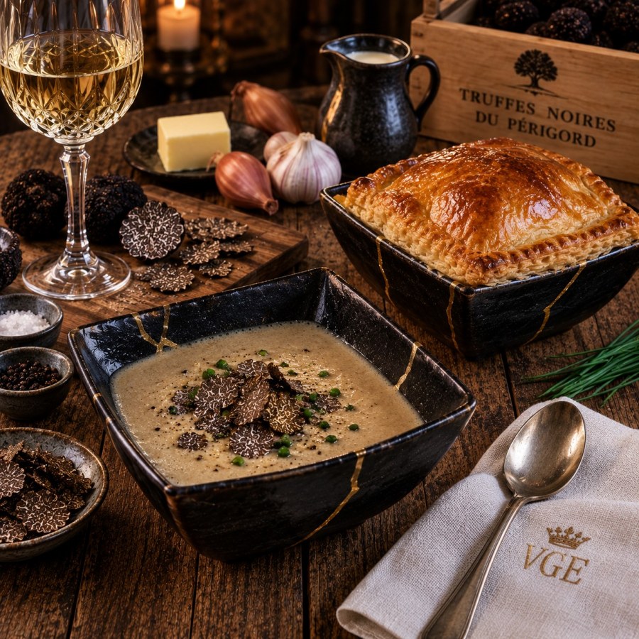 Soupe aux truffes noires VGE