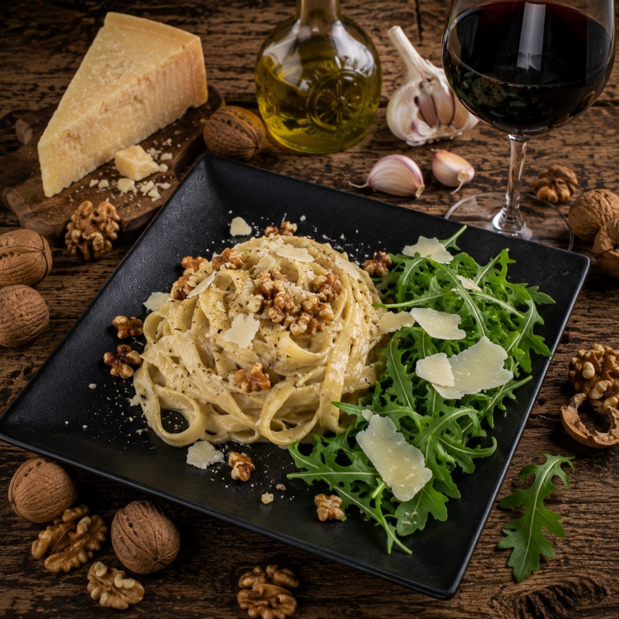 Tagliatelles aux noix