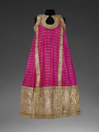 Ensemble de mariage chaugoshia. Hyderabad, Inde.